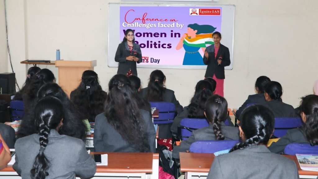 Ignite IAS Academy Shines Light on Challenges Faced by Women in Public Service and Politics on International Womens Day 2024 - Hyderabad (Telangana) , March 9:  Ignite IAS Academy, a leading institution renowned for its commitment to excellence in civil services coaching, hosted a pioneering unique conference on the occasion of International Women's Day. The conference, titled "Breaking Barriers: Empowering Women in Public Service and Politics," brought together distinguished academics, seasoned administrators, passionate students, and eminent leaders to address the multifaceted challenges hindering the progress of women in the fields of public service and politics. - PNN Digital